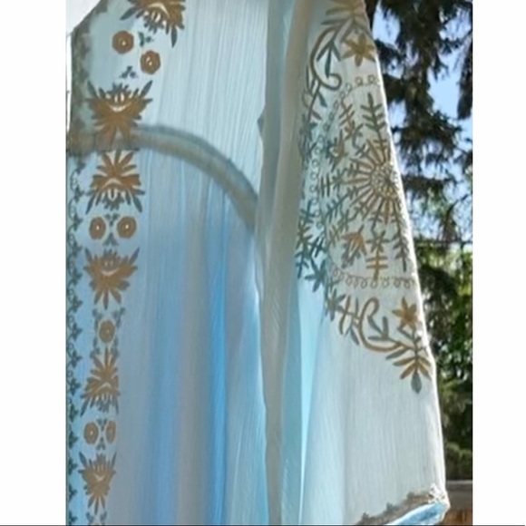 NEW!GORGEOUS! Boho casual embroidered, vintage style, Romantic Renaissan… - Picture 11 of 17